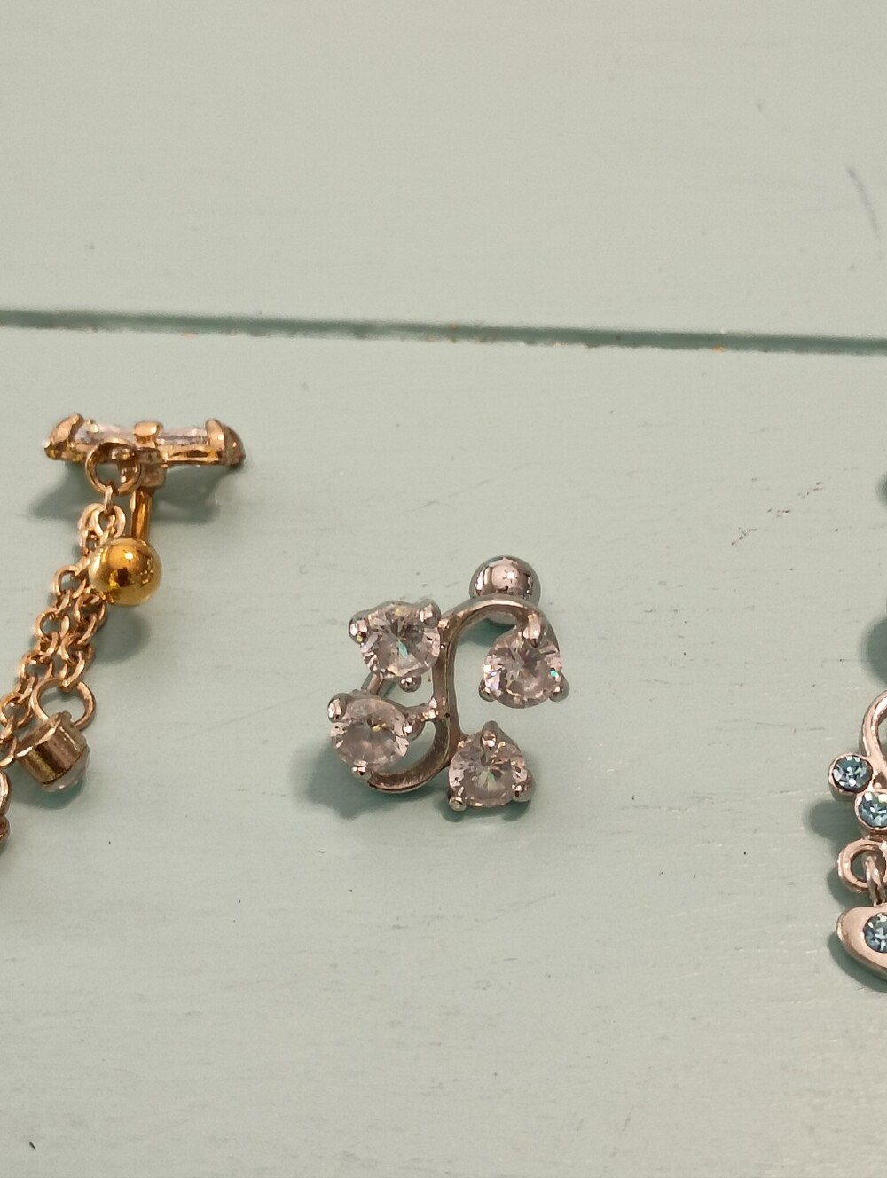 Set Of 3 Belly Rings - Picture 4 of 9